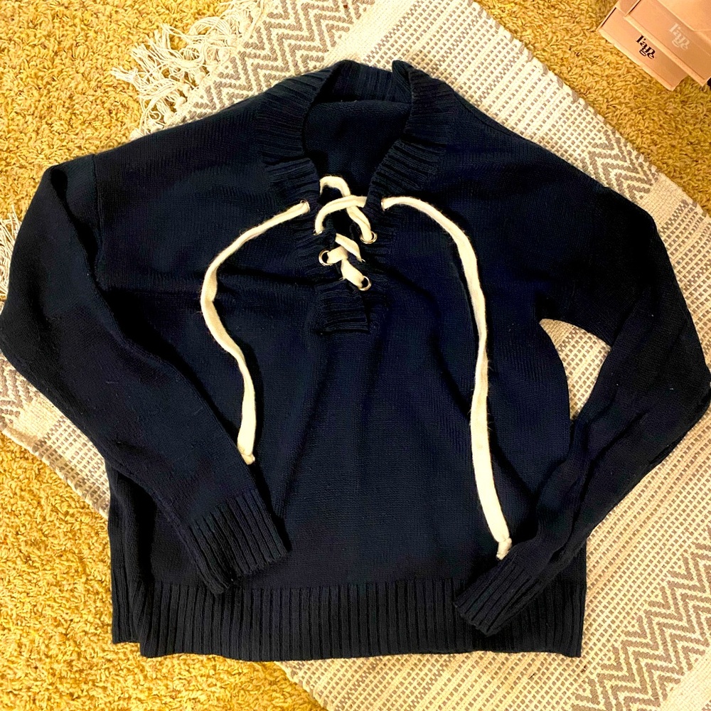 Navy Blue Sweater